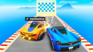 Racing KWEBBELKOP in GTA 5 RP!