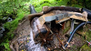 Farmer Built 2.5 kW Hydro Electric Pelton Turbine