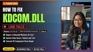 Fix kdcom.dll Boot Error!