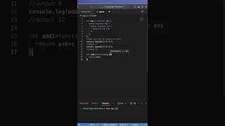 Javascript currying #shorts #javascript