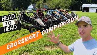 Crosskart comparison - Driving 5 different crosskarts