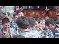 2018 10 14 静岡県袋井市浅羽 芝八幡神社大祭 宮入 ４k