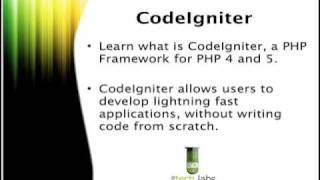 CodeIgniter Tutorial Introduction Video