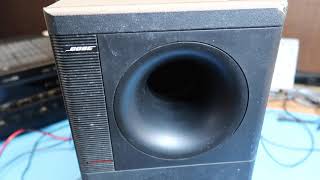 Discovering a Bose Acoustimass 5 Series II Subwoofer