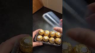 Ferrero#asmr#satisfying#youtubeshorts#asmrsounds#shorts#yummy#chocolate #sweet#Ferrero