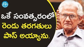 ఒకే సంవత్సరంలో రెండు తరగతులు పాస్ అయ్యాను. - Nikhileshwar Garu || Akshara Yathra With Mrunalini