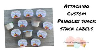 Pringles Snack Stack Labels