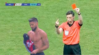 Funny & Stupid RED Cards in Football
