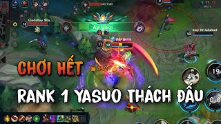 WILDRIFT YASUO: RANK 1 YASUO CHALLENGER