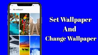 How to Set Wallpaper on Android Phone | Change Wallpaper | Shahriar 360