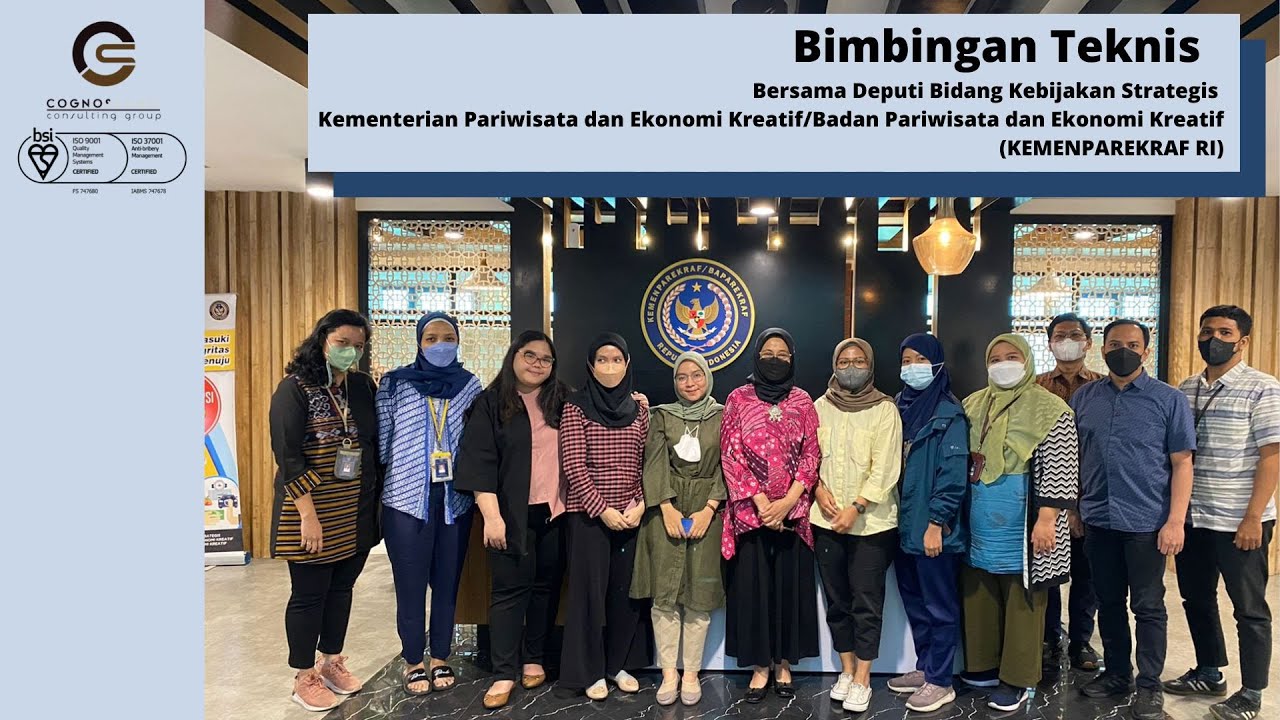 CCG's Vlog - Bimtek Peta Proses Bisnis Bersama Deputi Bidang Kebijakan ...