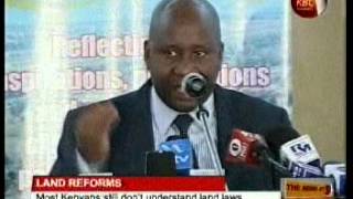 Land KBC TV 2012 07 17 2100  land reforms