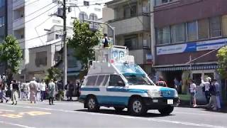 【三社祭2018】東京・浅草(2)　ＤＪポリスと一之宮神輿各町渡御＃三社祭＃asakusa