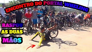 ELE RASPOU AS DUAS MÃOS NO ENCONTRO DO PORTAL WHEELING