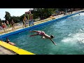 skakanje u bazen ada breza jumping into the pool ada breza challenge best fails