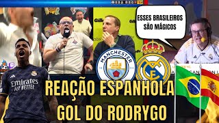 Reação Espanhola Ao Gol do Rodrygo E Da Classificação Real Madrid x Manchester City