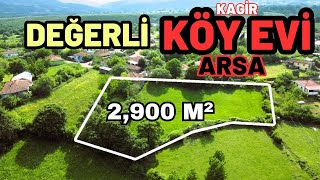 375. 2,900 m2 DEĞERLİ KÖY EVİ VE ARSASI