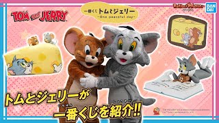 トムとジェリーが一番くじを紹介!?「一番くじ トムとジェリー ~One peaceful day~」を紹介!!【バンマニ!】【BANDAI SPIRITS公式】