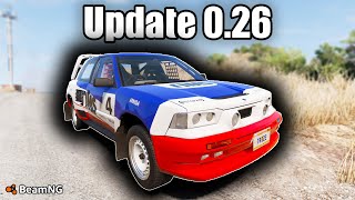 BeamNG.drive Update 0.26 (Ibishu Covet Remaster, Secret Career Mode, \u0026 More!)