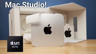 Quick Mac Studio Unboxing with M1 Ultra!