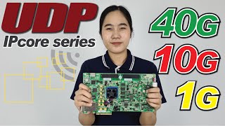 Design Gateway - UDP IP core Series [ High-performance 4963MB/sec on FPGA ]