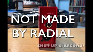 It's Not Made By Radial: BAE PDI (passive direct box) VS. Little Labs Redeye LEVEL MATCHED SAMPLES