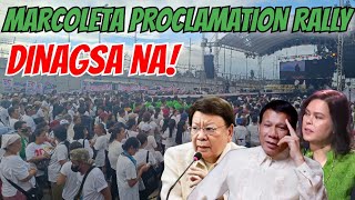 WOW! GRABE! DINAGSA ANG PROCLAMATION RALLY NI CONG. MARCOLETA! #duterte #dds #vpsara