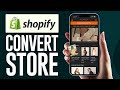 How To Convert Shopify Store To Mobile App (2024) Complete Tutorial