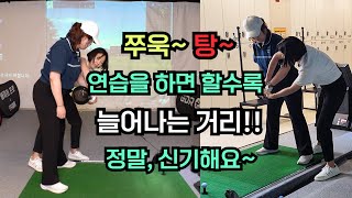 드라이버 연습 효과 200% UP!! 그대로 따라만 하세요!! [골프레슨]