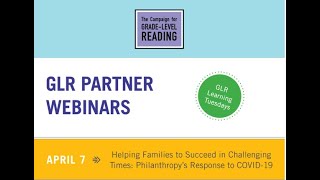 LT: Helping Families to Succeed in Challenging Times: Philanthropy‘s Response to COVID-19