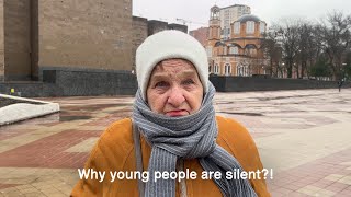 Russian lady tells everything like there's no tomorrow
