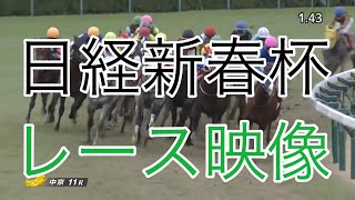 日経新春杯2023レース映像