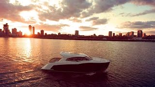 2016 Carver C43 Coupe Tours Milwaukee Harbor