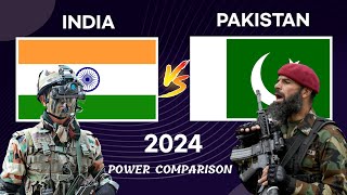 India vs Pakistan Military Power Comparison 2024 | Pakistan vs India Military Power 2024