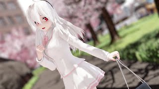 【MMD】yowane haku JK弱音ハク今好きになる 我于此刻恋上你