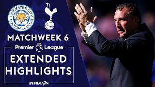 Leicester City v. Tottenham | PREMIER LEAGUE HIGHLIGHTS | 9/21/19 | NBC Sports