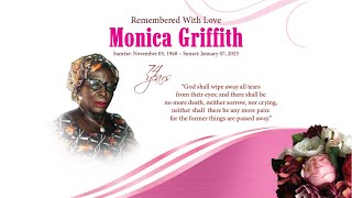 Celebrating the Life of Monica Griffith