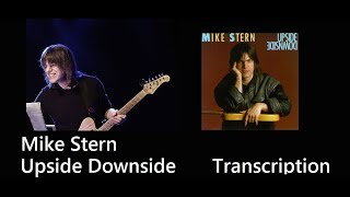 Mike Stern - Upside Downside - Guitar Transcription