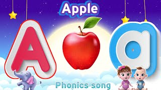 ABC songs | ABC phonics song | letters song for baby | phonics song for toddlers | A for apple | abc