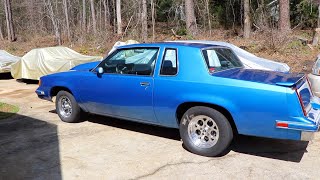 PUT THE SLICKS ON RnB SUPERCHARGED CUTLASS TO SEE HOW THE NEW ENGINE COMBO GETS BUSY