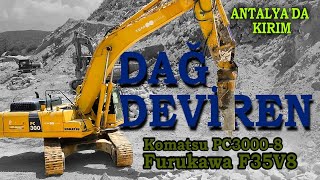 Komatsu PC300-8 Excavator - Furukawa F-35 Breaker