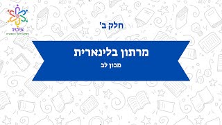 מרתון בקורס לינארית 1, הנדסת חשמל, מכון לב, חלק ב