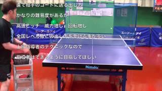 《卓球上達の秘訣》教えます！指導者必見！　多球練習の出し方《祐コーチ》