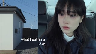 what i eat in a day (korea travel) | slowly flowing moments