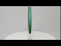 1960s Astonishing Rare Green Vase Designed By Flavio Poli for Seguso