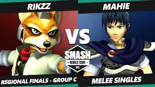 SWT EU RF Group C - Rikzz (Fox) Vs. Mahie (Marth) SSBM Melee Tournament