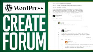 How To Create A Forum Using WordPress (2026) Step by Step Tutorial