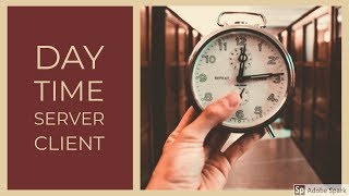 Day Time Server Client - Socket programming in C
