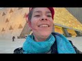 inside the grand egyptian museum egypt vlog 79 داخل المتحف المصري الكبير