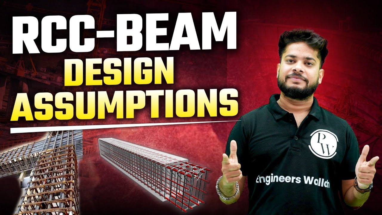 Rcc Beam Design Assumption Civil Engineering Youtube